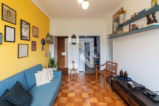 Sala de apartamento para alugar com 2 quartos, 91m² em Grajau, Rio de Janeiro
