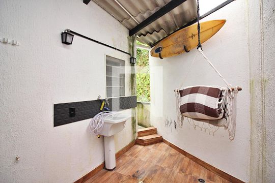Lavanderia de casa para alugar com 1 quarto, 55m² em Demarchi, São Bernardo do Campo