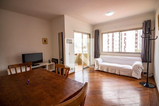 Sala de apartamento para alugar com 3 quartos, 95m² em Cidade Monções, São Paulo