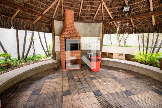 Área comum de apartamento para alugar com 3 quartos, 95m² em Cidade Monções, São Paulo