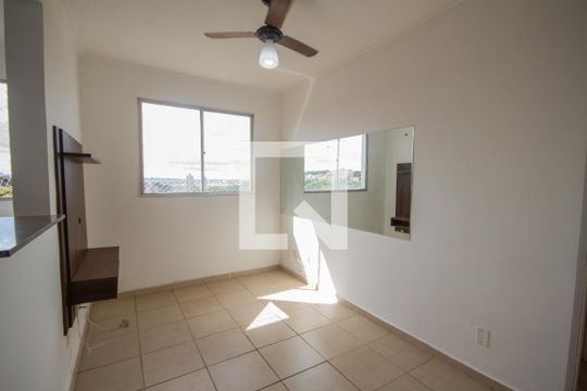 Sala de apartamento para alugar com 2 quartos, 47m² em Jardim Paulistano, Ribeirão Preto