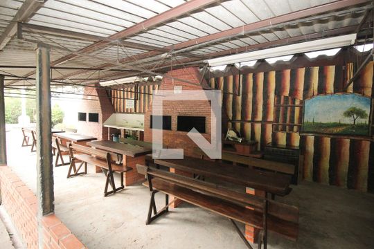 Área comum - Churrasqueira de apartamento à venda com 1 quarto, 48m² em Partenon, Porto Alegre