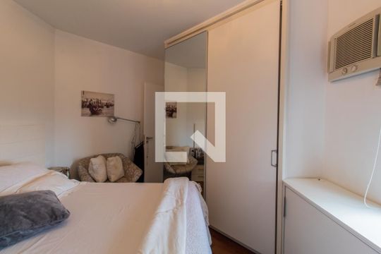 Quarto de apartamento à venda com 1 quarto, 37m² em Paraíso do Morumbi, São Paulo