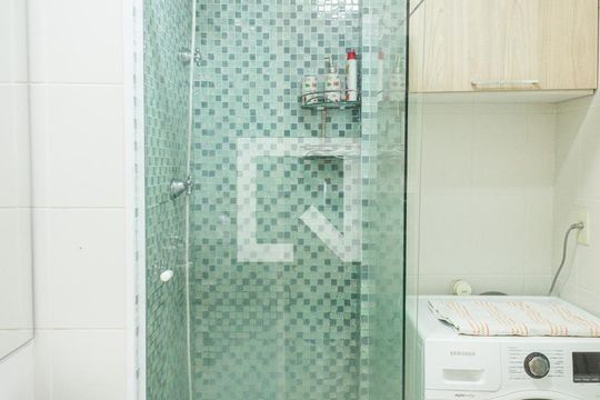 Banheiro e Serviço de apartamento à venda com 1 quarto, 32m² em Brás, São Paulo