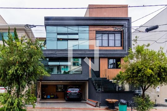 Fachada de casa de condomínio à venda com 6 quartos, 550m² em Paquetá, Belo Horizonte