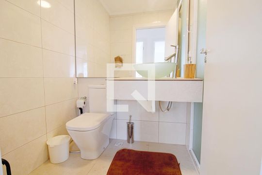 Banheiro de apartamento à venda com 3 quartos, 80m² em Vila Andrade, São Paulo