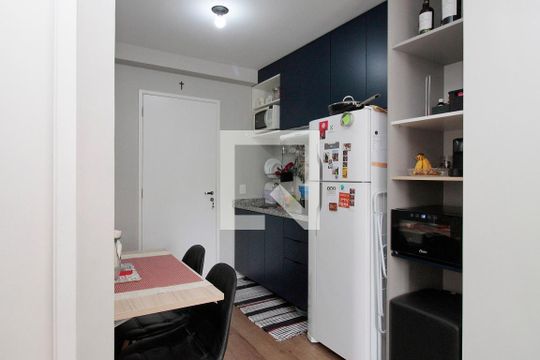 Cozinha de kitnet/studio à venda com 1 quarto, 25m² em Consolação, São Paulo