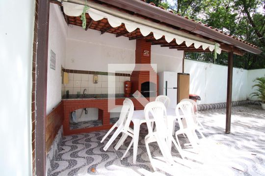 Área comum - Churrasqueira de apartamento à venda com 3 quartos, 101m² em Anil, Rio de Janeiro
