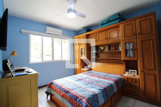 Suíte 01 de apartamento à venda com 3 quartos, 101m² em Anil, Rio de Janeiro