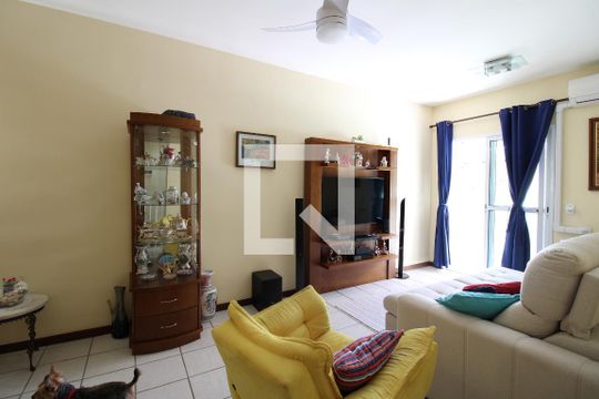 Sala de apartamento à venda com 3 quartos, 101m² em Anil, Rio de Janeiro
