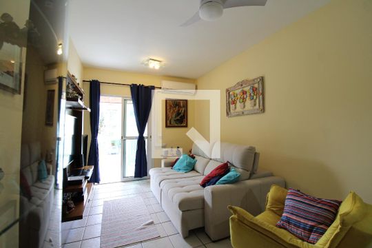 Sala de apartamento à venda com 3 quartos, 101m² em Anil, Rio de Janeiro