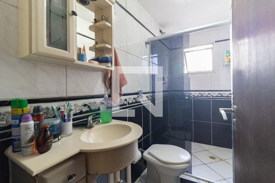 Banheiro de apartamento à venda com 2 quartos, 60m² em Sacomã, São Paulo