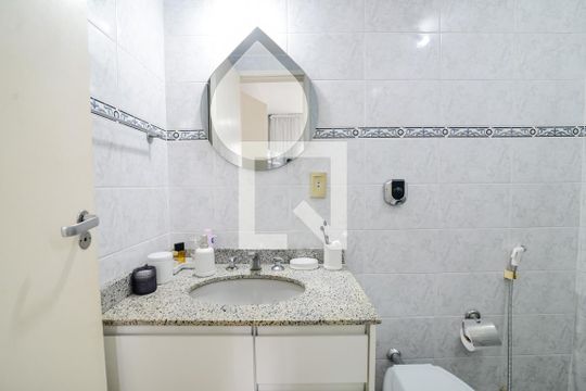 Banheiro da Suíte de apartamento à venda com 2 quartos, 82m² em Andaraí, Rio de Janeiro