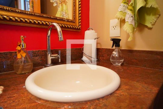 Sala - Lavabo de apartamento à venda com 3 quartos, 150m² em Jardim Itu, Porto Alegre