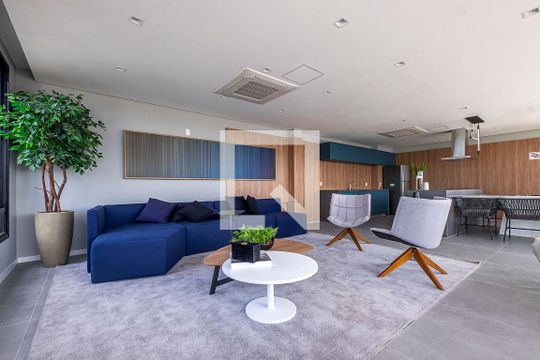 Área Comum - Salão de Festas de kitnet/studio para alugar com 1 quarto, 30m² em Sumaré, São Paulo