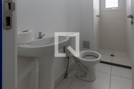 Banheiro de apartamento para alugar com 2 quartos, 44m² em Quinta da Paineira, São Paulo