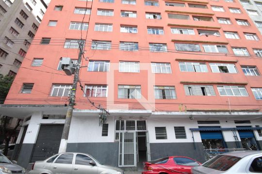 Fachada de apartamento para alugar com 1 quarto, 45m² em Sé, São Paulo