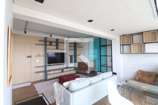 Sala  de apartamento para alugar com 1 quarto, 50m² em Jardim São Paulo, São Paulo
