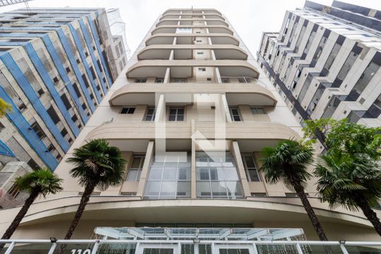 Fachada de apartamento à venda com 1 quarto, 80m² em Itaim Bibi, São Paulo