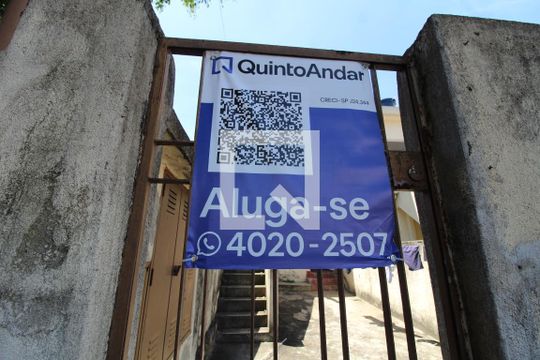 Plaquinha de casa para alugar com 1 quarto, 35m² em Vila Macedópolis, São Paulo