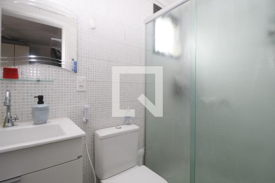 Banheiro da Suíte de apartamento à venda com 2 quartos, 62m² em Casa Verde, São Paulo