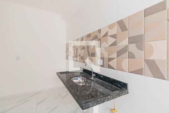 Sala e Cozinha de apartamento à venda com 1 quarto, 29m² em Vila Dom Pedro Ii, São Paulo