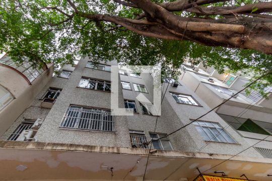 Fachada de apartamento para alugar com 1 quarto, 32m² em Botafogo, Rio de Janeiro