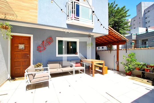Garagem de casa à venda com 2 quartos, 59m² em Vila Curuca, Santo André