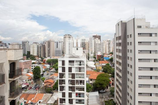 Vista do Quarto de apartamento para alugar com 2 quartos, 85m² em Vl Pompeia, São Paulo