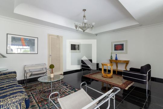 Hall Social de apartamento para alugar com 3 quartos, 150m² em Vila Olímpia, São Paulo