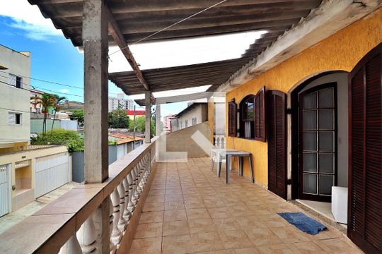 Terraço de casa à venda com 3 quartos, 103m² em Vila Curuçá, Santo André