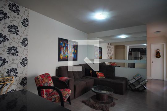 Sala de apartamento para alugar com 3 quartos, 69m² em Industrial, Novo Hamburgo