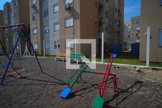 Área comum - Playground de apartamento para alugar com 3 quartos, 69m² em Industrial, Novo Hamburgo