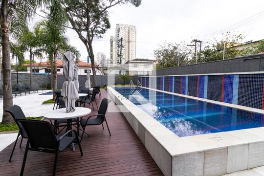 Área comum - Piscina de apartamento à venda com 2 quartos, 50m² em Vila Santa Catarina, São Paulo