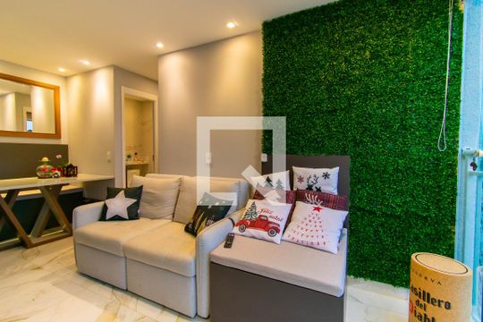 Sala de Estar e Varanda da Sala de apartamento à venda com 2 quartos, 45m² em Alto da Mooca, São Paulo