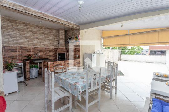 Área de lazer de casa à venda com 6 quartos, 550m² em Conceição, Diadema