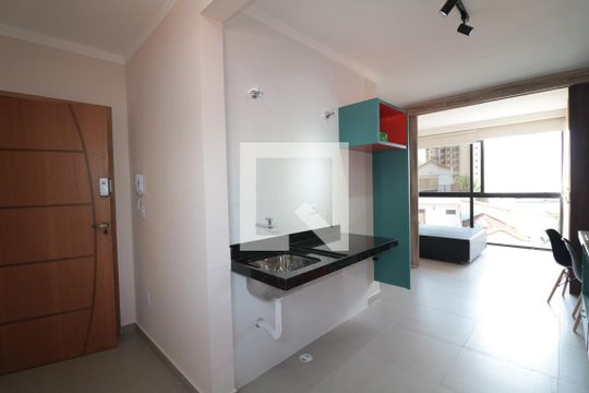 Sala/Cozinha de kitnet/studio para alugar com 1 quarto, 40m² em Vila Regente Feijó, São Paulo