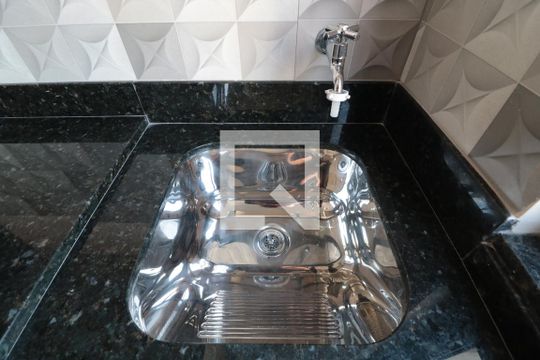 Cozinha - tanque de kitnet/studio para alugar com 1 quarto, 38m² em Vila Regente Feijó, São Paulo