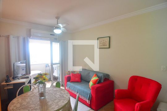 Sala de apartamento à venda com 2 quartos, 66m² em Harmonia, Canoas