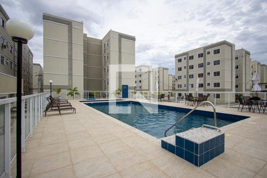 Área comum - Piscina de apartamento para alugar com 2 quartos, 42m² em Vila Lage, São Gonçalo