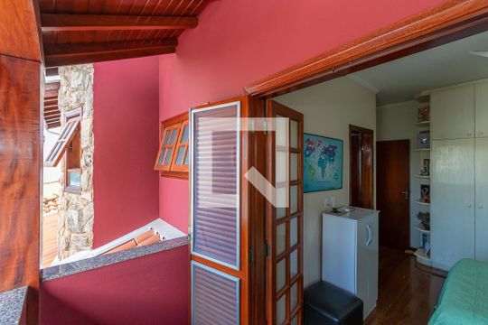 Varanda Suite 1 de casa à venda com 4 quartos, 300m² em Jardim São Carlos, Campinas