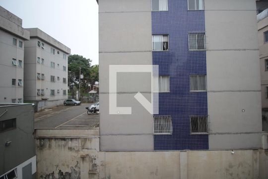 Vista da Suite de apartamento à venda com 3 quartos, 75m² em Santa Rosa, Belo Horizonte