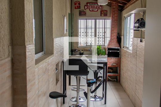 Área comum - Churrasqueira de casa de condomínio à venda com 3 quartos, 129m² em Piqueri, São Paulo