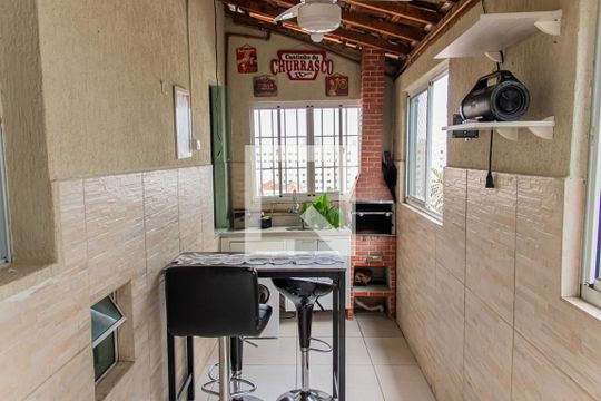 Área comum - Churrasqueira de casa de condomínio à venda com 3 quartos, 129m² em Piqueri, São Paulo