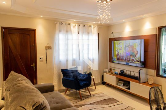 Sala de casa de condomínio à venda com 3 quartos, 129m² em Piqueri, São Paulo
