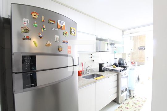 Cozinha de apartamento à venda com 2 quartos, 69m² em Freguesia de Jacarepaguá, Rio de Janeiro