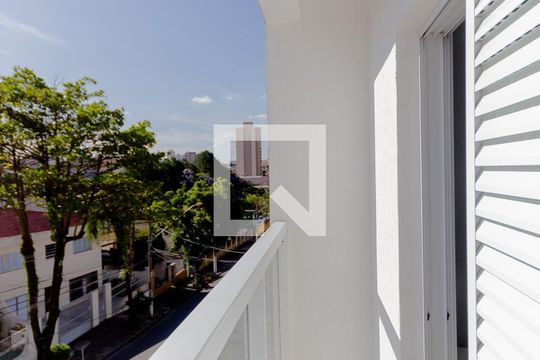 Varanda da Suíte de casa à venda com 3 quartos, 150m² em Jardim, Santo André