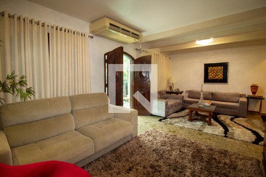 Sala de casa de condomínio à venda com 4 quartos, 310m² em Tijuca, Rio de Janeiro