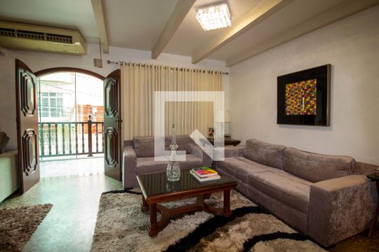 Sala de casa de condomínio à venda com 4 quartos, 310m² em Tijuca, Rio de Janeiro