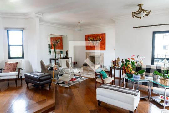 Sala de apartamento à venda com 3 quartos, 189m² em Vila Clementino, São Paulo